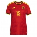 Belgien Thomas Meunier #15 Hemmatröja Dam VM 2026 Kortärmad